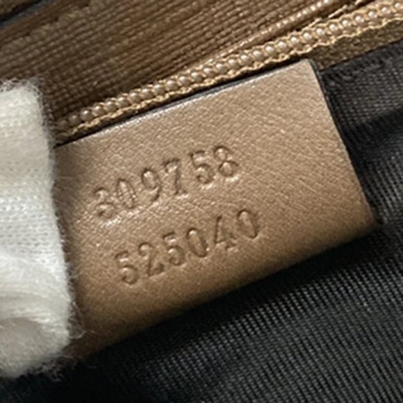 GUCCI GG Pattern Zip Around Long Wallet Supreme Leather Brown - Picture 7 of 7